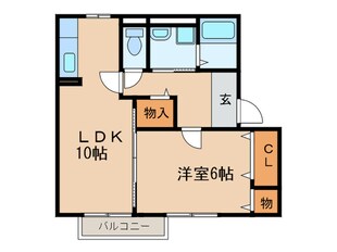 MAISONNETTEアルペンローゼの物件間取画像